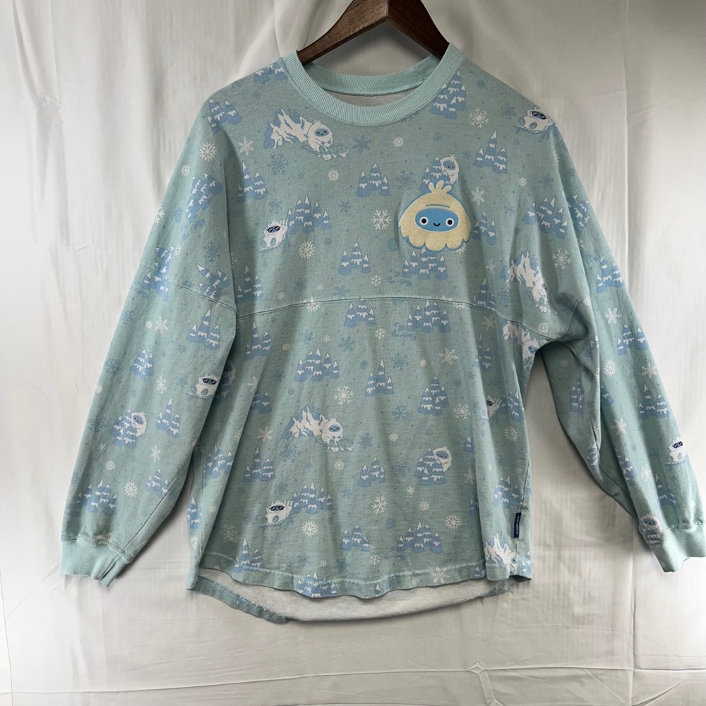 Disney Spirit Jersey Unisex Small Light Blue Yeti Expedition Everest WDW Shirt